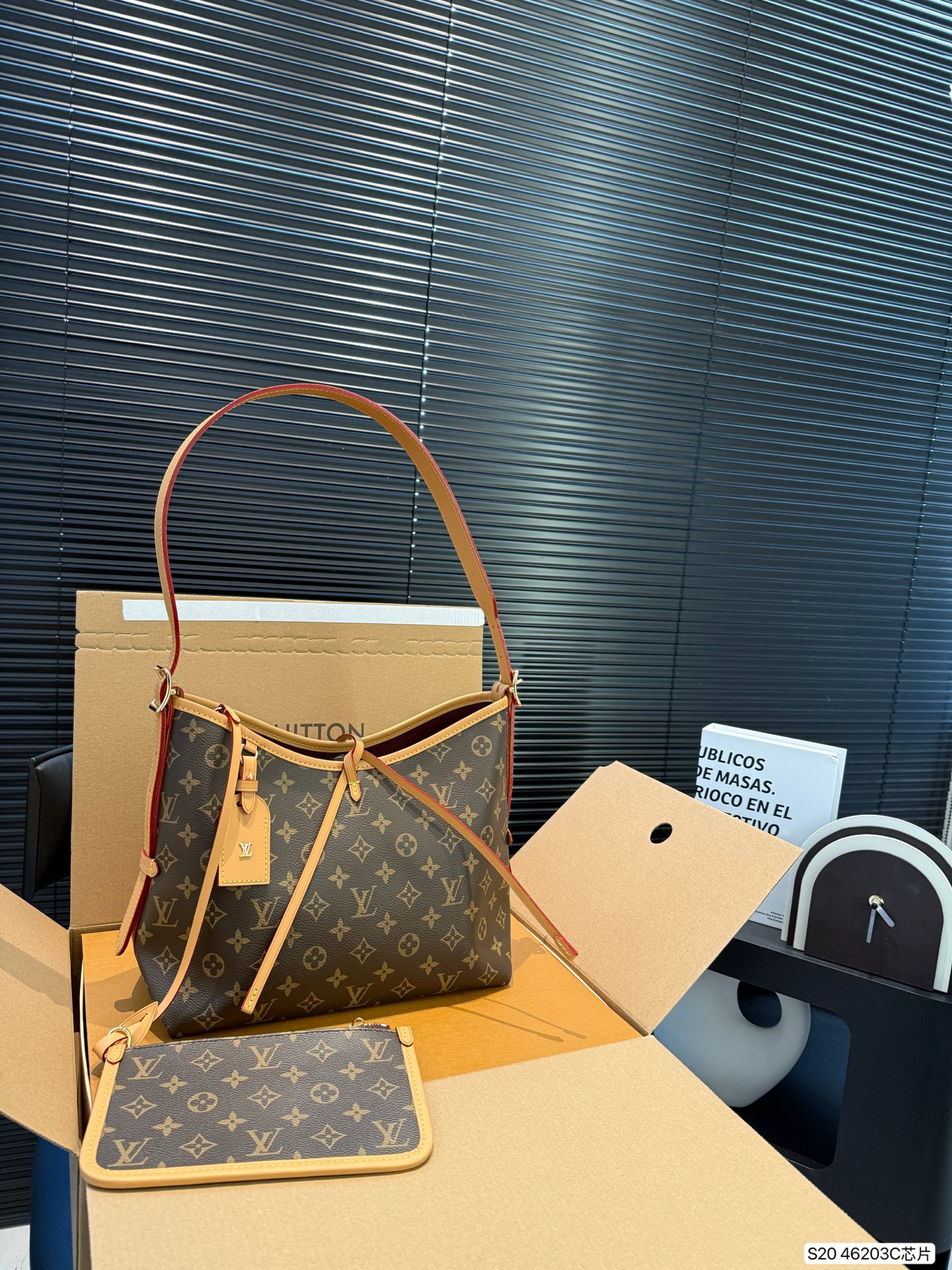Pre-loved Louis Vuitton Carryall (nfc Verified) - Your Chic & Practical Commuter Companion