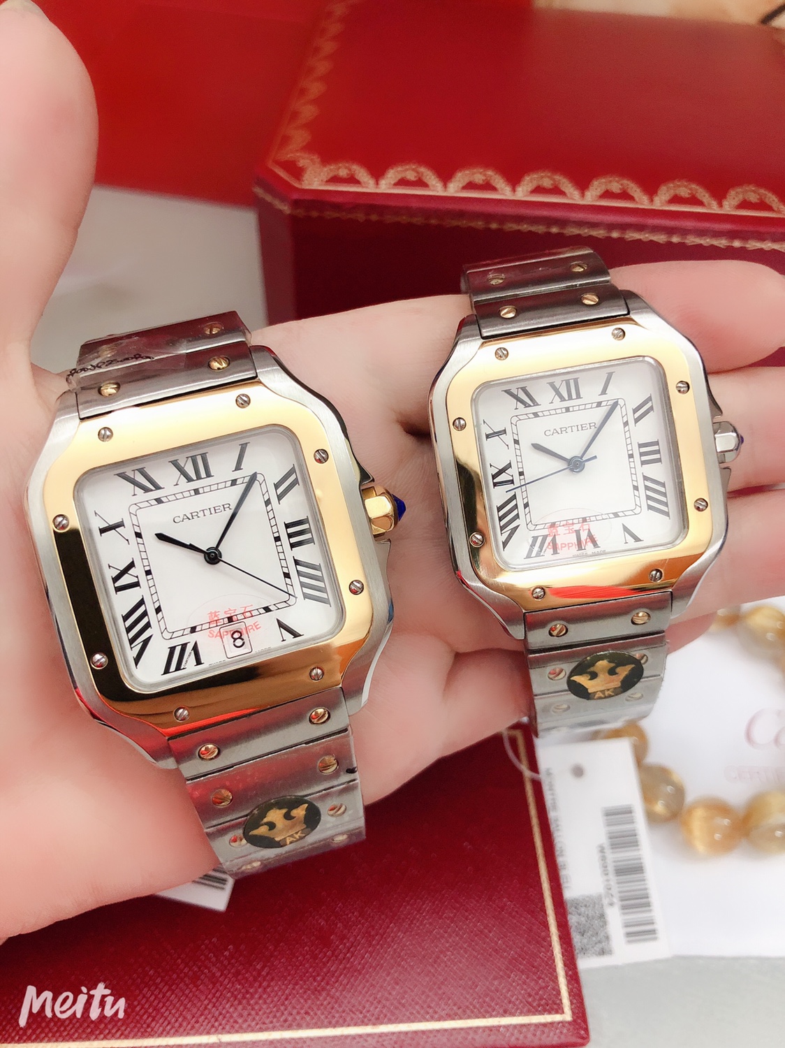 Cartier Santos Collection | Dual Sizes (39mm & 35mm) | Japanese-movement Precision Meets Parisian Elegance