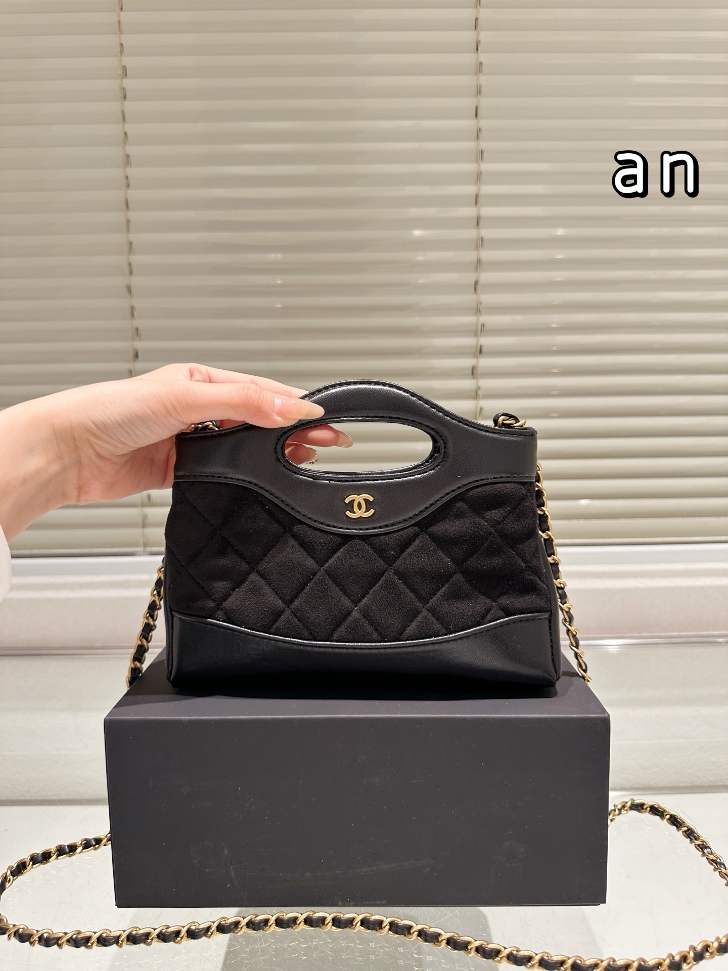 Chanel 24a 31 Bag Mini, 21.14cm Re-edition | Black Caviar & Gold, Iconic, Irresistible, And Perfectly Petite