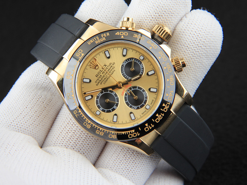 Rolex Cosmograph Daytona-style Ref. 116518ln, 40mm Premium Stainless Steel Construction, Mingzhu Mechanical 6-hand Chronograph (automatic)