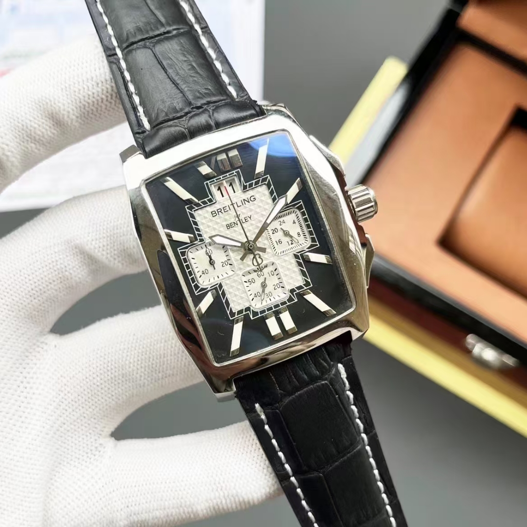 Breitling-inspired Square Chronograph 2024 Edition, High-precision Japanese
