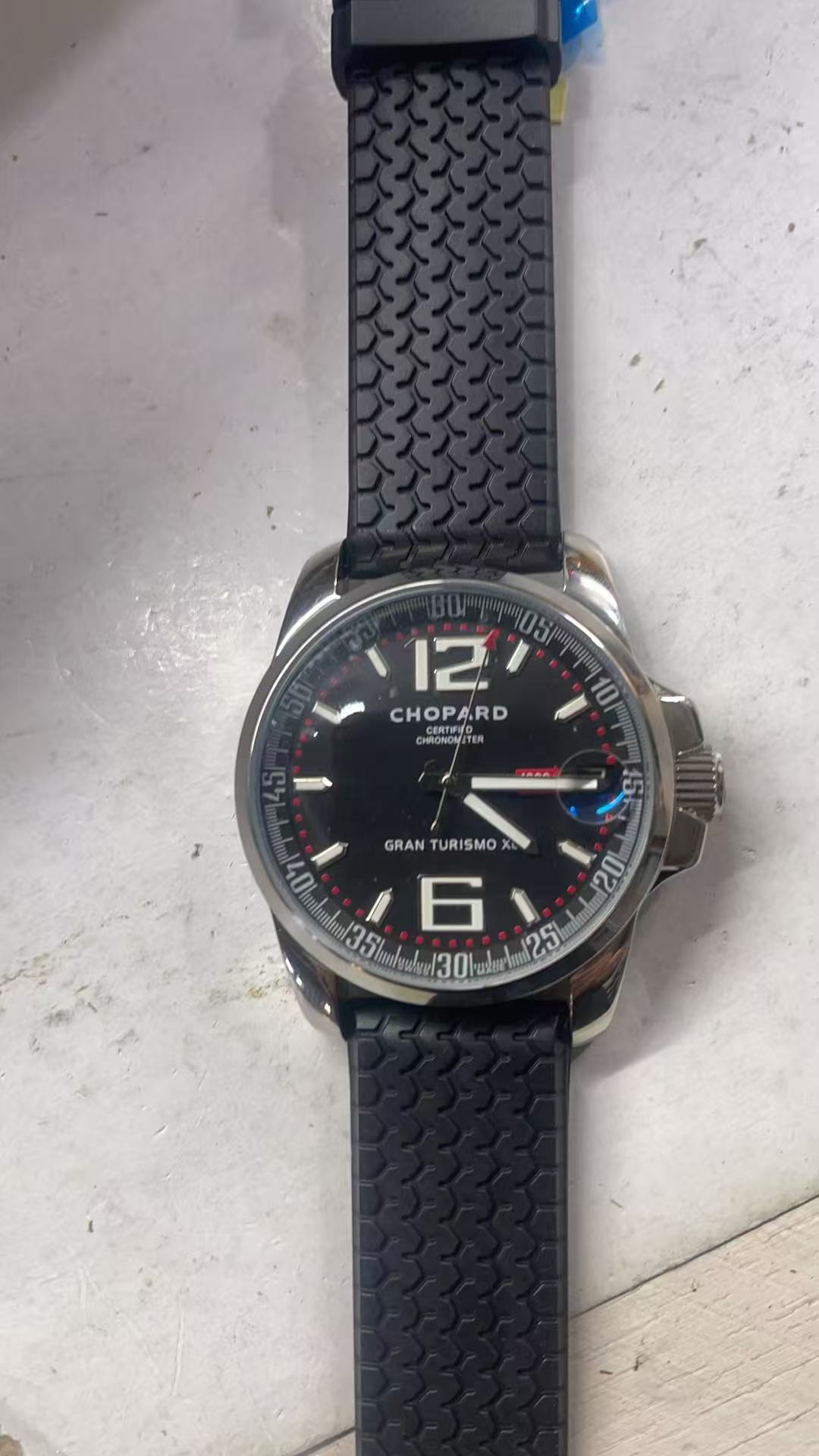 Chopard Mille Miglia 16/8997 Mens Watch, Scratch-resistant Sapphire Crystal, 44mm Stainless Steel Case, Precision Engineered For Performance