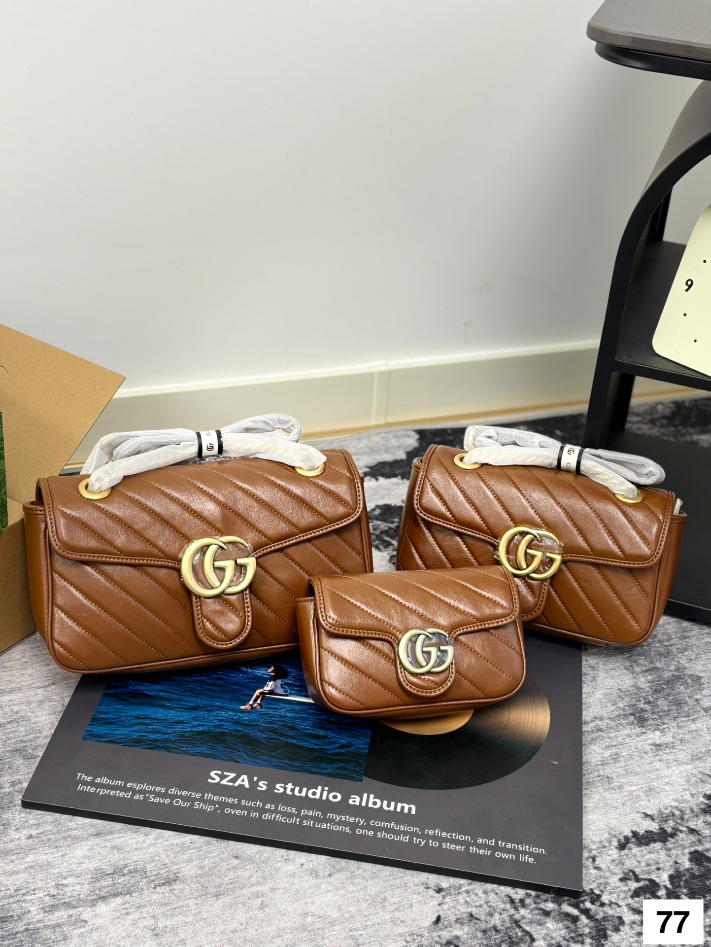 Gucci Marmont Chain Bag Collection, This Collection Is A Best-selling Sensation In Boutiques.